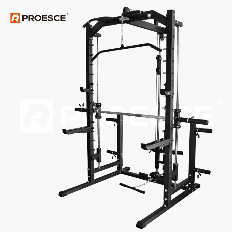 LKC-995B Power Squat Rack With Simith System